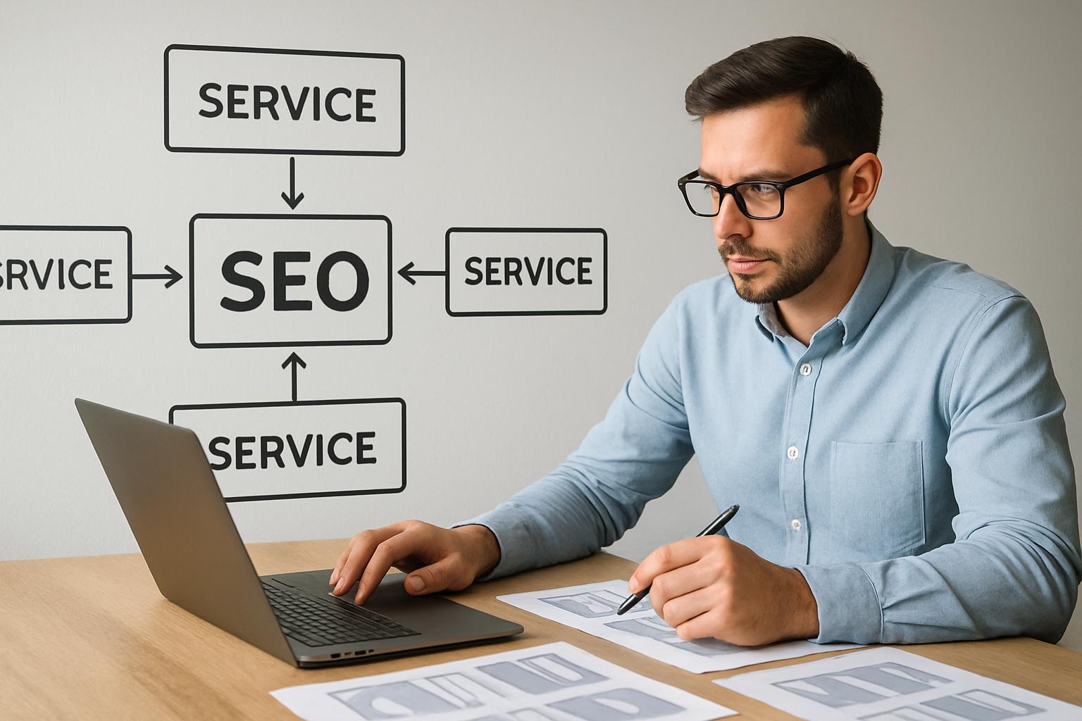 Как структурировать SEO для множества похожих услуг: избегаем дублей смысла и сохраняем трафик