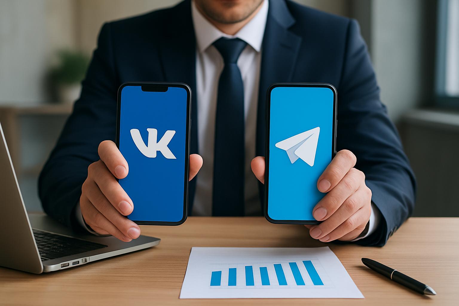 VK или Telegram: как выбрать платформу для старта продвижения бизнеса и не спускать деньги на ветер
