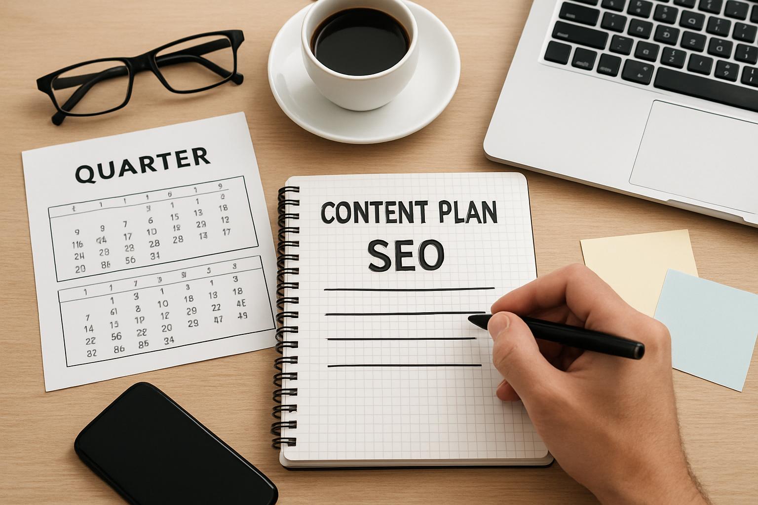 Четкий квартальный контент-план для SEO: как не тратить силы впустую и получать трафик