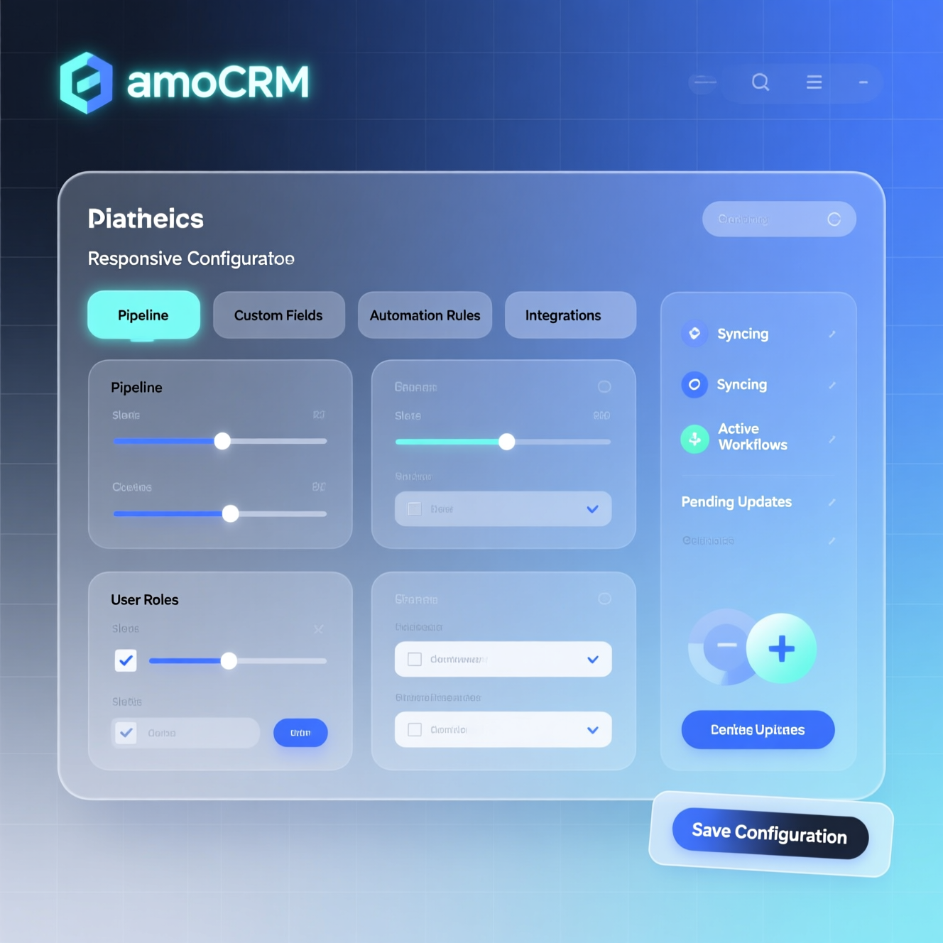 Настройка amoCRM